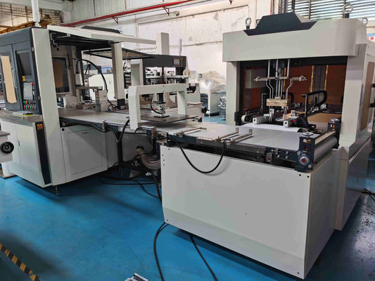 เครื่องทำกล่องแข็งแบบอัตโนมัติ W400mm สำหรับห่อ For