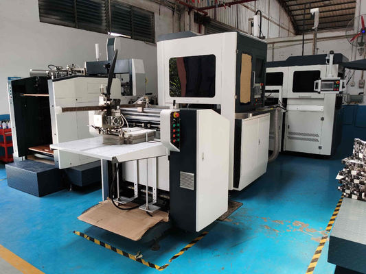 เครื่องทำกล่องเค้กของขวัญแข็ง L120XW110mm พร้อมระบบห่อกล่องคู่