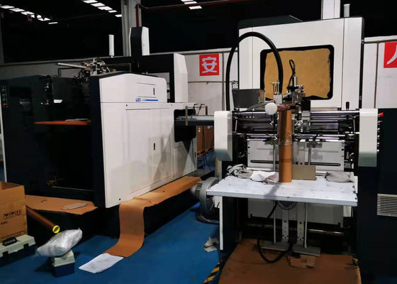 เครื่องทำกล่องกระดาษและเครื่องบรรจุกล่องขนาดกระดาษแข็ง 600*400mm