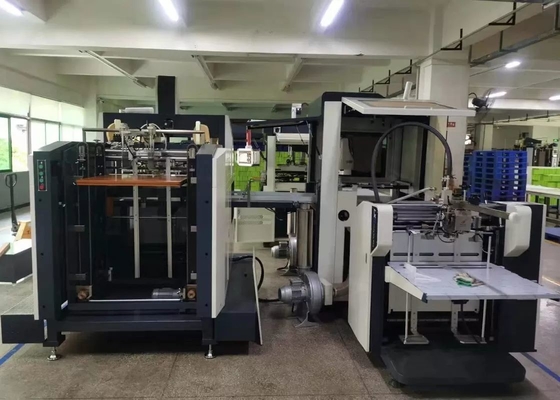 เครื่องติดกาวกล่องพับอัตโนมัติ 40ถุง/นาที เครื่องขึ้นรูป 380v