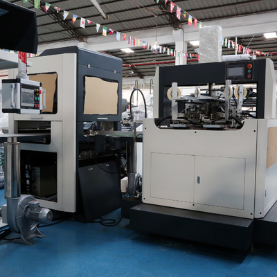 เครื่องทำกล่องกระดาษจับคู่อัตโนมัติ Smart Packaging 80-350แกรม