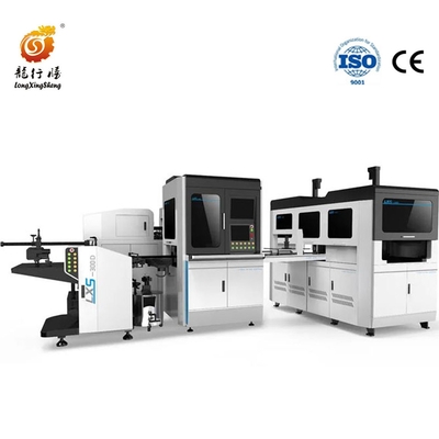 LS-300D Autoamtic ความเร็วสูง อัจฉริยะ เครื่องทํากล่องแข็งสําหรับกล่องแขนวงแหวน