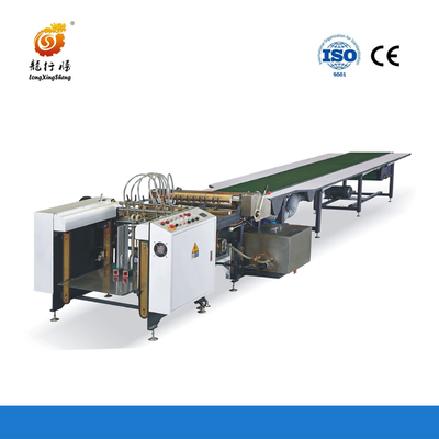 LS-650A อัตโนมัติ Hot Melt Glue Cover กระดาษ Glueing Machine ด้วยความแม่นยําสูง
