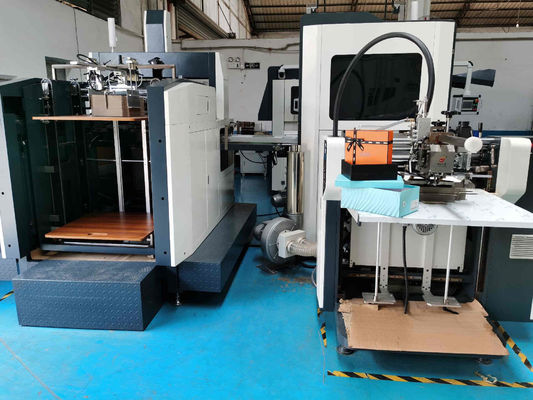 เครื่องทำกล่องอัตโนมัติด้านล่างแข็ง ความกว้างกล่อง 89mm 400mm