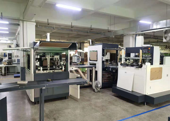 เครื่องทำกล่องกระดาษและเครื่องบรรจุกล่องขนาดกระดาษแข็ง 600*400mm