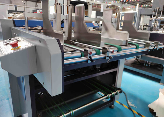 กระดาษแข็ง 2Kw 35m / Min Slotting Board Grooving Machine สำหรับ Gift Box