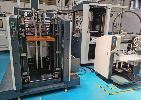 เครื่องทำกล่องของขวัญ 40 ชิ้น / นาที L120XW70mm Positioning Gluing