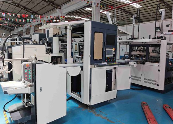 เครื่องทำกล่องแข็งบรรจุเครื่องสำอางแบบสมาร์ทวางตำแหน่ง 15-40 ชิ้น / นาที