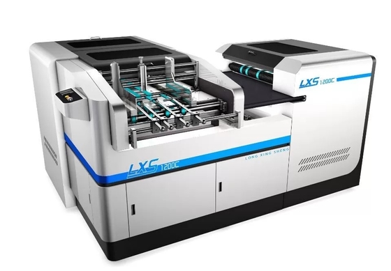 3x3 Slot Cardboard V เครื่องเซาะร่อง 30m / นาทีพร้อมโครงสร้างเชิงเส้น